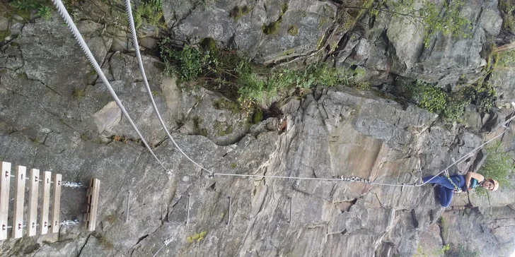 Absolvujte kurz lezení Via Ferrata.