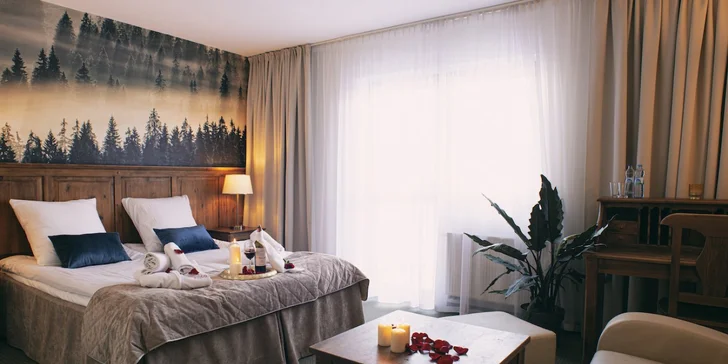 Vyberať budete z izieb typu Standard, Standard Lux, Deluxe alebo mezonetového apartmánu.