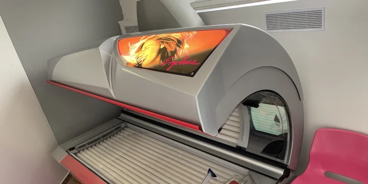 Fitko je vybaveno novým moderním soláriem Ergoline Advantage 400 Turbo Power.