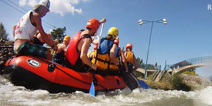 XXL rafting na divokej vode s občerstvením Čunovo