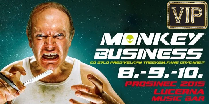 Předvánoční koncerty Monkey Business a jejich hostů v Lucerně