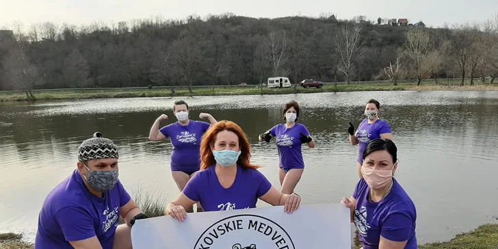Za 4 roky od založenia získalo malé občianske združenie viacero podporovateľov. Patria medzi nich aj otužilci "Tekovskie medvede."