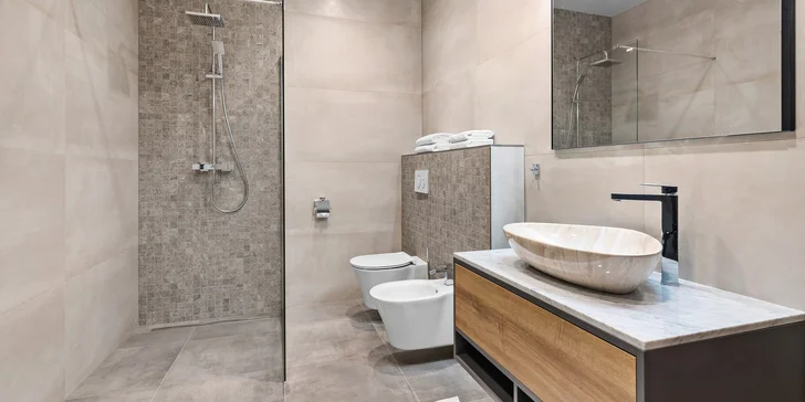 Moderní apartmánový dům je skvělý výchozí bod pro cykloturistiku i zimní výlety do hor.