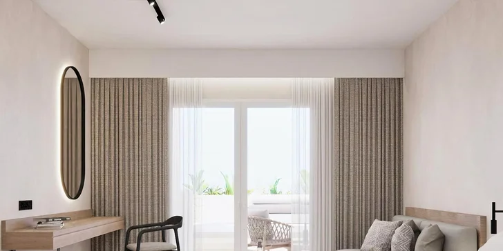 Čekají vás moderně zařízené pokoje typu Standard, Superior či Executive, případně apartmá.