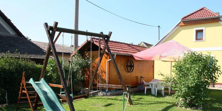 Podzimní pobyt v CHKO Třeboňsko: vybavený apartmán pro dva i rodinu