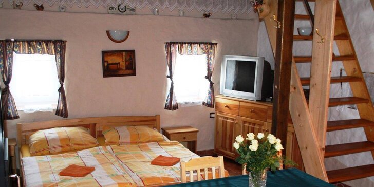 Podzimní pobyt v CHKO Třeboňsko: vybavený apartmán pro dva i rodinu