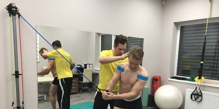 Komplexní fyzioterapeutické vyšetření a terapie v délce 80 minut