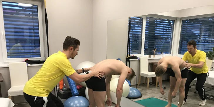 Komplexní fyzioterapeutické vyšetření a terapie v délce 80 minut
