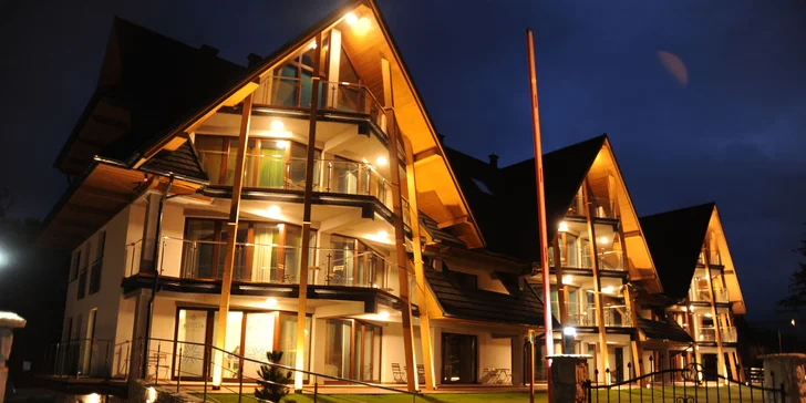 Apartmány pro celou rodinu i partu přátel vč. snídaně a slevy do aquaparku
