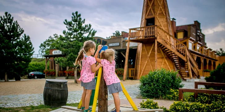 Relax na westernovém ranči se snídaněmi, wellness a bowlingem