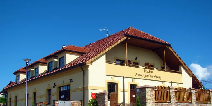 Relax uprostřed Lednicko-valtického areálu: polopenze, degustace vín a bazén