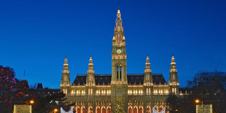 Adventní trhy v císařské Vídni: jednodenní výlet a prohlídka města s průvodcem