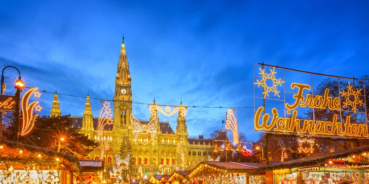 Adventní trhy v císařské Vídni: jednodenní výlet a prohlídka města s průvodcem