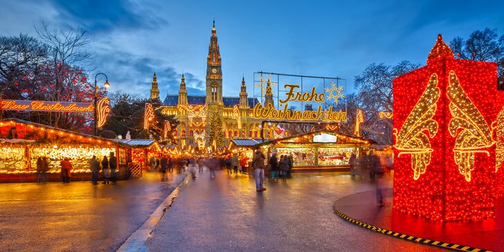 Adventní trhy v císařské Vídni: jednodenní výlet a prohlídka města s průvodcem