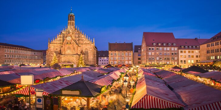 Adventní výlet do Norimberku: návštěva trhů i prohlídka města s průvodcem
