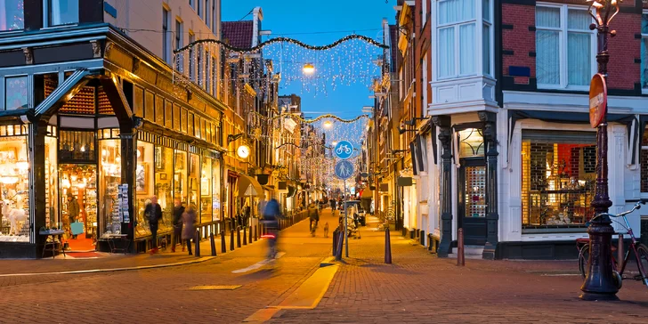 Adventní Amsterdam i Brusel: noc se snídaní, adventní trhy i Festival světel