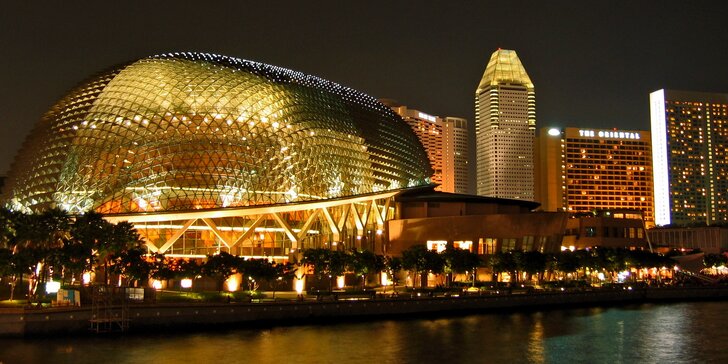 Zažijte Asii v Singapuru: únorový letecký zájezd, 4 noci v hotelu a průvodce