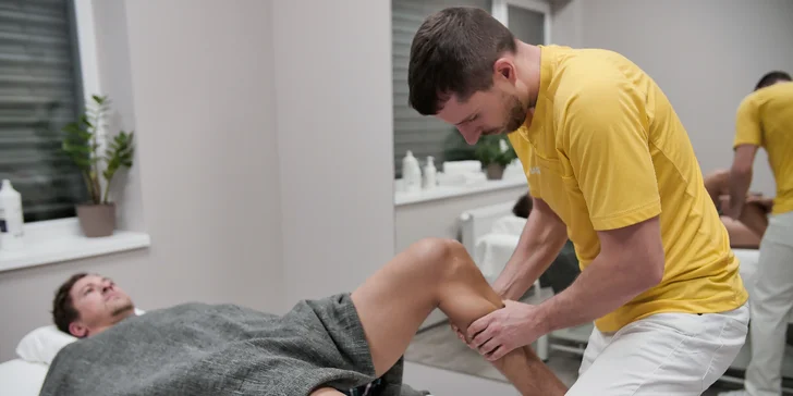 Profesionální manuální lymfodrenáž končetin nebo celého těla