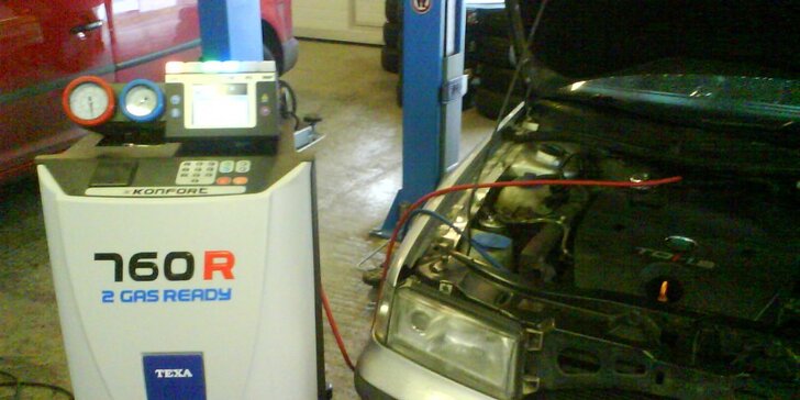 Kompletní čištění a plnění klimatizace vašeho auta