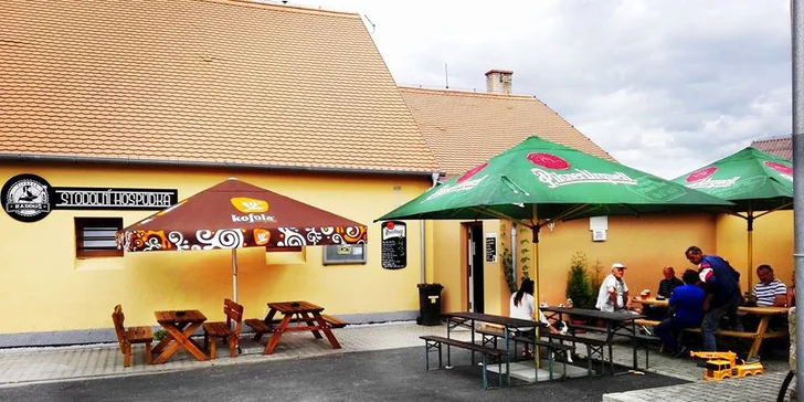 2 piva dle výběru: Pilsner Ilgner, Stodolní desítka, Radoush Stout i řezané
