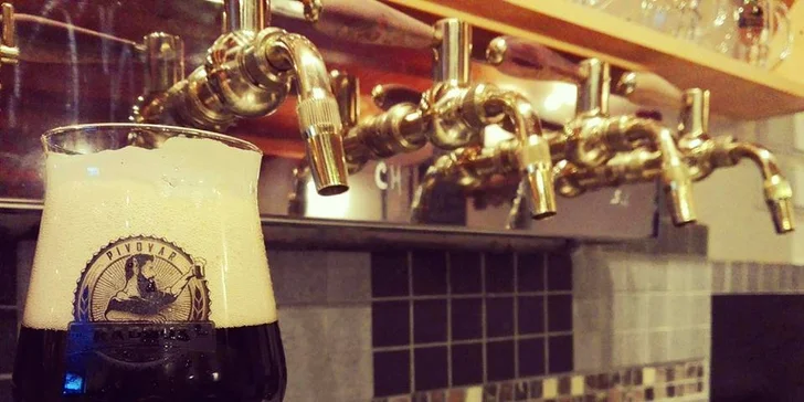 2 piva dle výběru: Pilsner Ilgner, Stodolní desítka, Radoush Stout i řezané