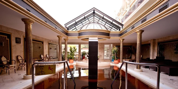 Relaxační wellness pobyt ve 4* hotelu 200 m od největších termálů v Evropě