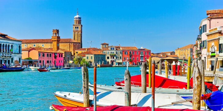 Zažijte něco víc: Výlet do Benátek s návštěvou ostrovů Murano a Burano