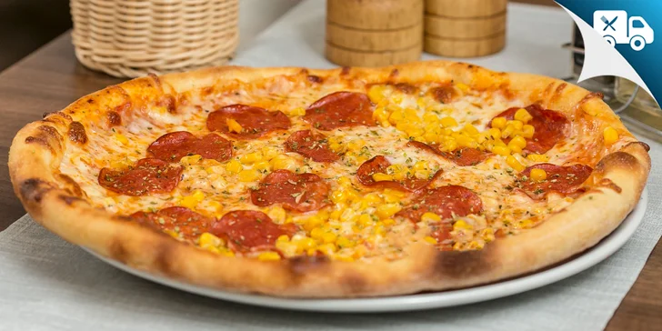 Pizza podľa vlastného výberu - aj rozvoz!