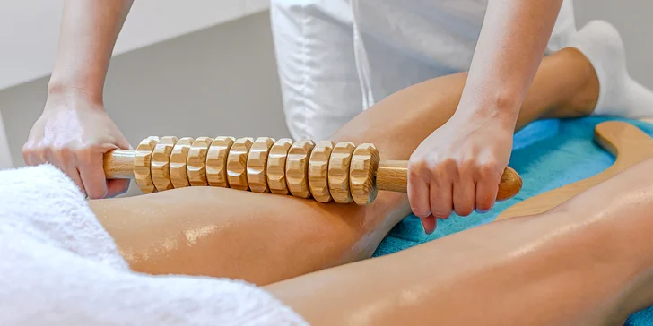 Redukce celulitidy, relax i uvolnění: masáže dle výběru, maderoterapie i endosféra