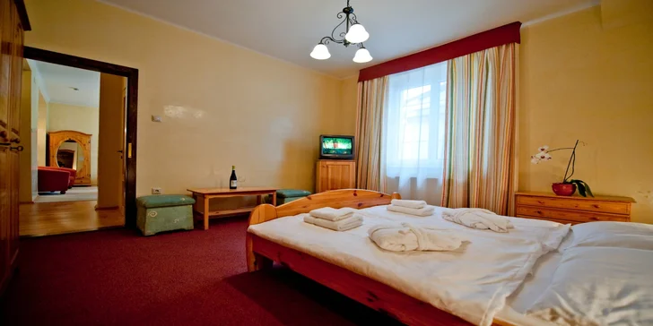 3 nebo 4 dny v lázeňském městečku: polopenze, wellness, 100 m od termálů