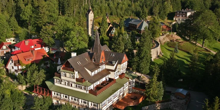Vysokohorský pobyt v Krkonoších pro 2: polopenze a vstup do wellness & spa