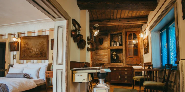 Designový hotel v Banské Štiavnici: galerijní ubytování a exkluzivní snídaně