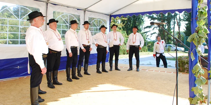 Akce Šlapání hroznů dívčí nohou: zábava, muzika i degustace vína