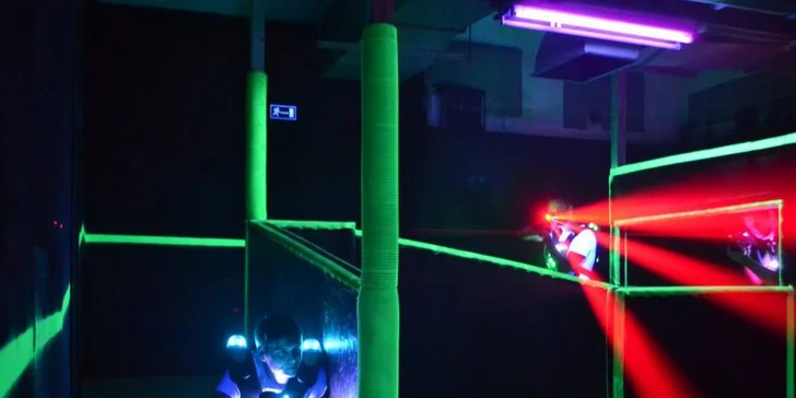 Laser game v Ostravě - dva 15 minutové vstupy