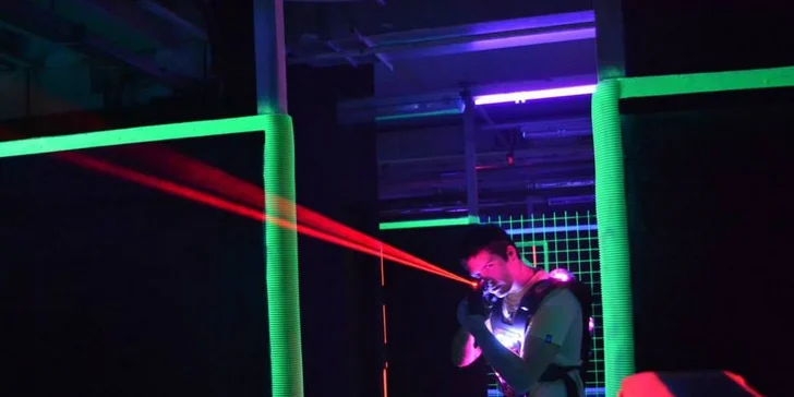 Laser game v Ostravě - dva 15 minutové vstupy