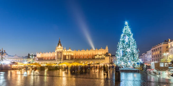 Poznejte adventní Krakov a solné doly Wieliczka: trhy i památky s průvodcem