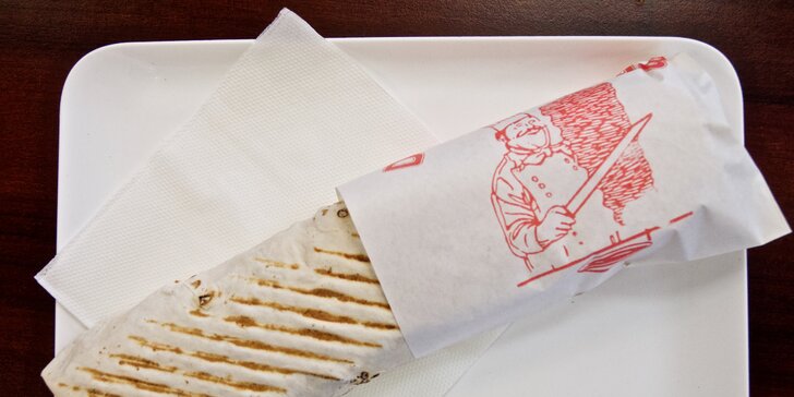 Zažeňte hlad: velký kebab v chlebu nebo v tortille i s pitím v centru Brna