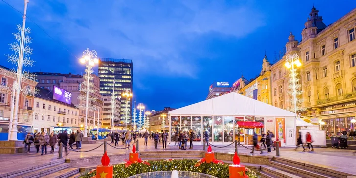 Adventní Záhřeb: 3násobní vítězové ankety "Nejlepší Vánoční trhy v Evropě"