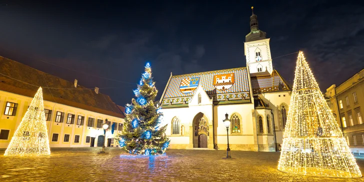 Adventní Záhřeb: 3násobní vítězové ankety "Nejlepší Vánoční trhy v Evropě"