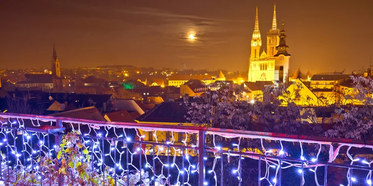 Adventní Záhřeb: 3násobní vítězové ankety "Nejlepší Vánoční trhy v Evropě"