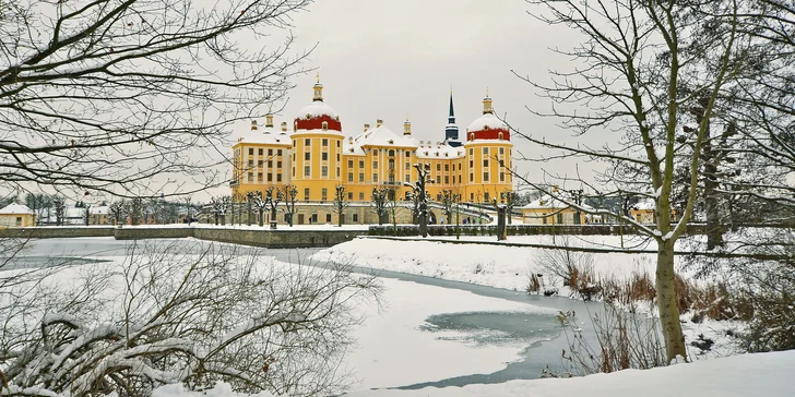 Vlakem za Popelkou na zámek Moritzburg a do Drážďan vč. prohlídky města