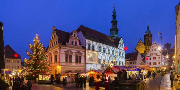 Adventní výlet do Drážďan vlakem: trhy, nákupy i prohlídka města