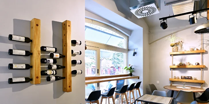 Degustační menu na Vinohradech: šunka, kachna a trhanec, možno i s vínem