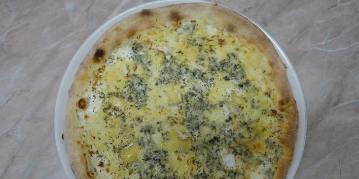 Jídlo s sebou: pizza dle výběru, zapečené těstoviny nebo burger s hranolky