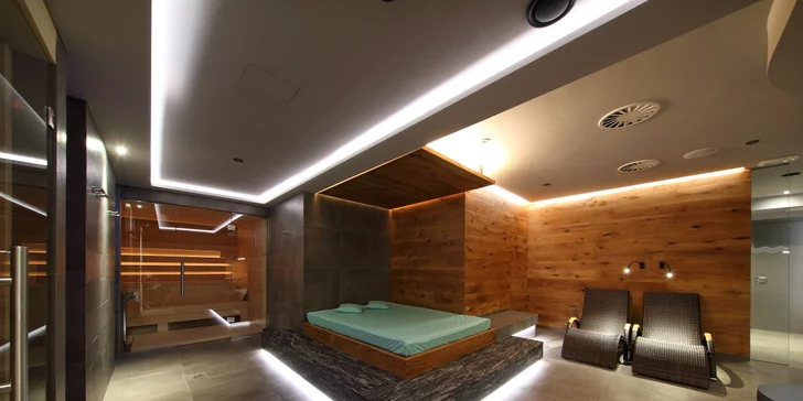 2 hodiny nerušené pohody: relax v privátním wellness až pro 4 osoby