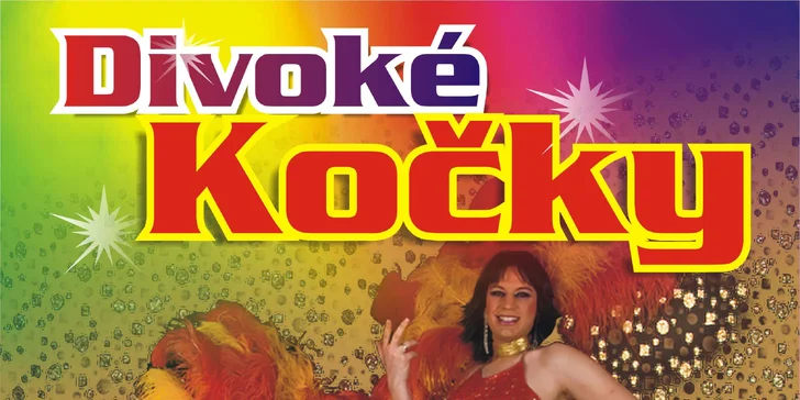 Slavné hity v podání travesti skupiny Divoké kočky v autokině Ředhošť