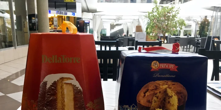 1 balení italské vánoční bábovky Panettone