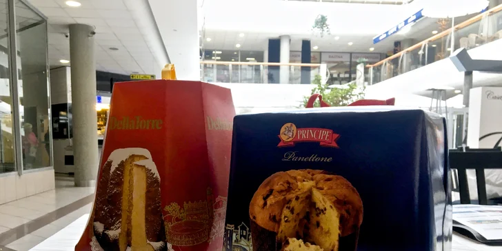 1 balení italské vánoční bábovky Panettone