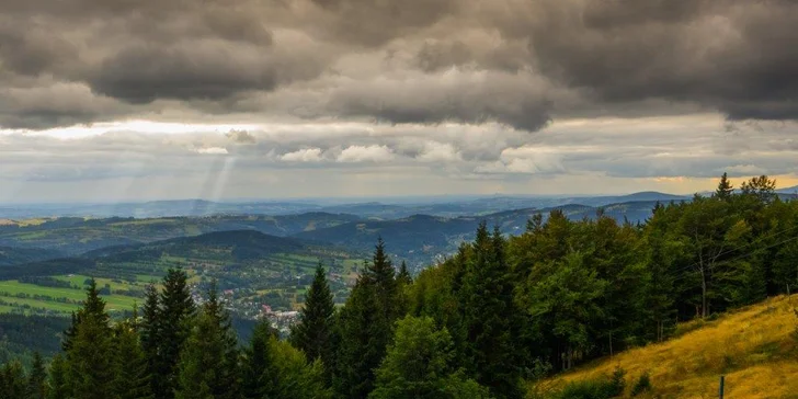 Jarní pobyt v moderním apartmánu v Harrachově pro partu či rodinu