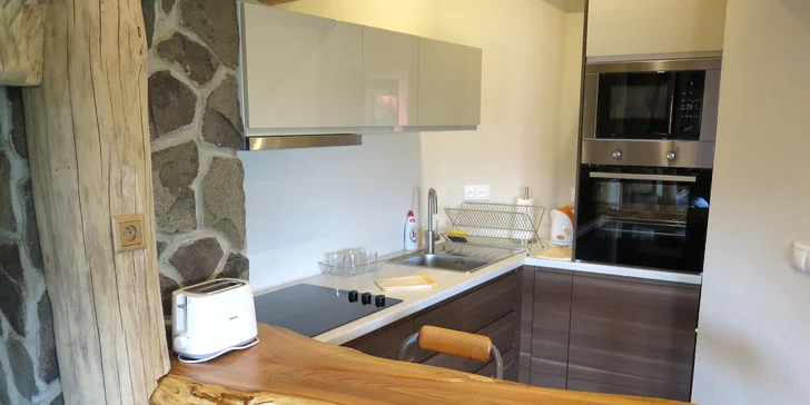 Pobyt v krásných apartmánech nebo chatě ve Vysokých Tatrách pro dva i rodinu